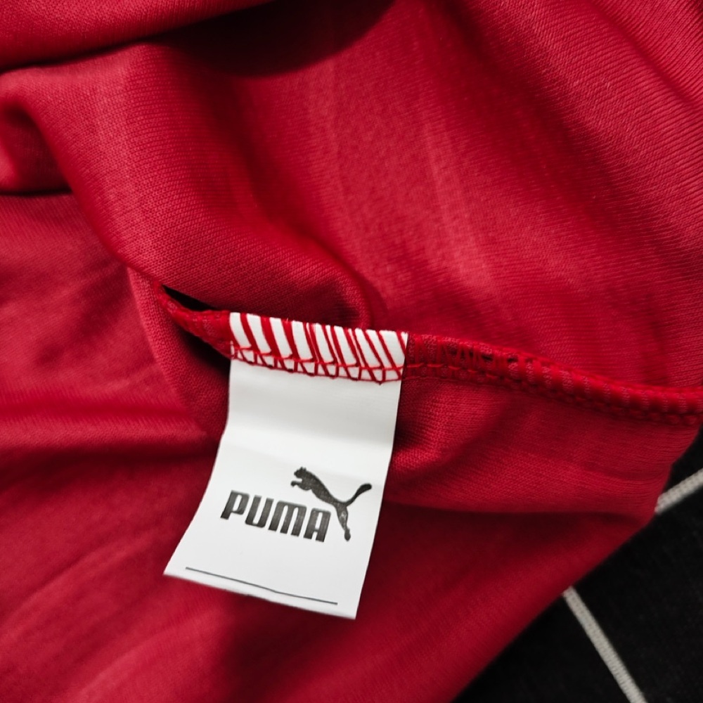 Puma Portugal Red and Green Men's Football Jersey with Number 7 - Picture 4 of 5
